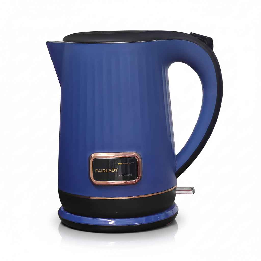 Electric Kettle, Black, Stainless Steel, 2 Litre Capacity, 1600W, Auto Cut-Off