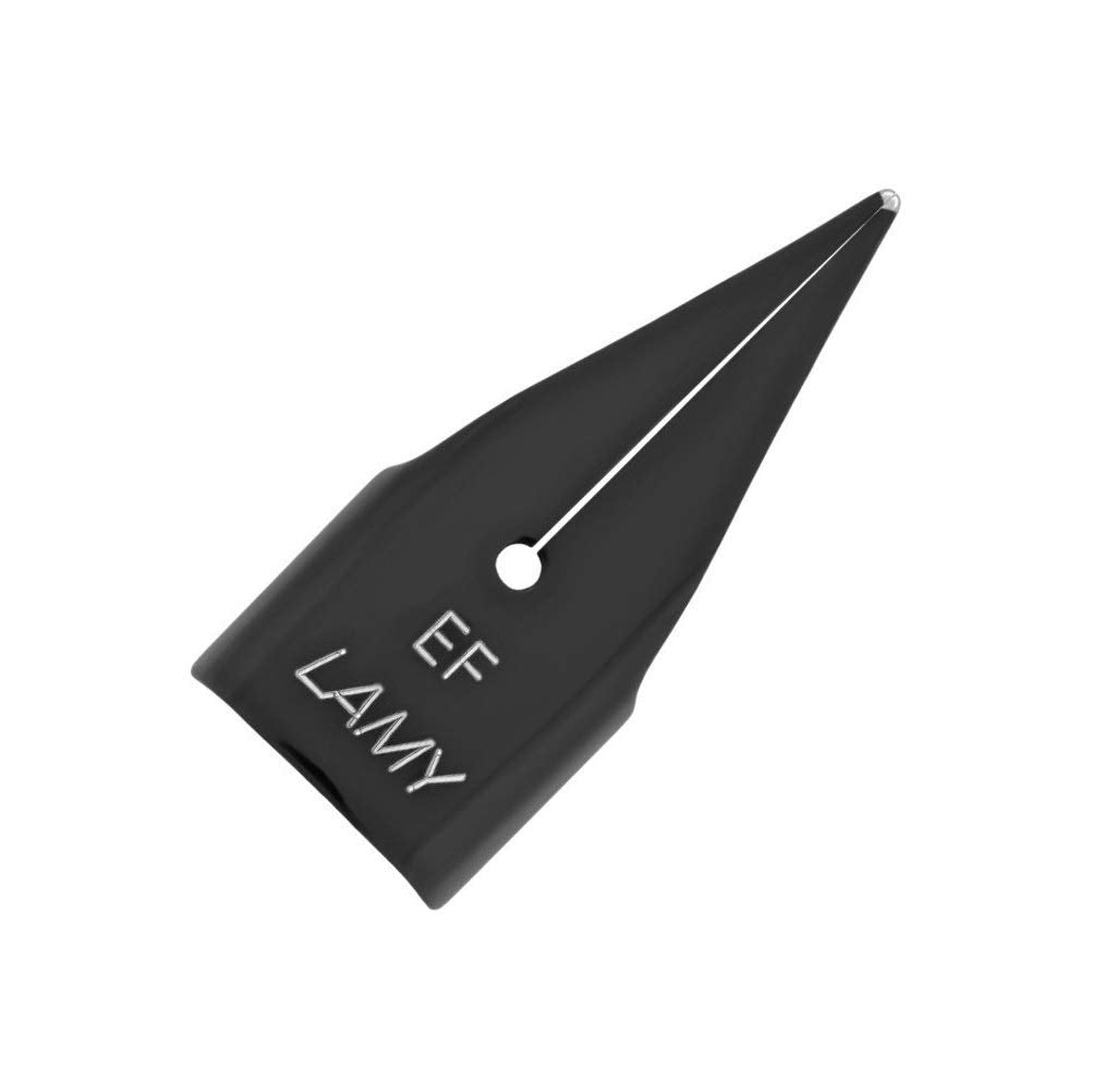 LAMY Z50 Fountain Pen Extra Black Fine Nib | Made Of Durable Polished Steel | Gives Smooth & Effortless Writing Experience | Pack Of 1
