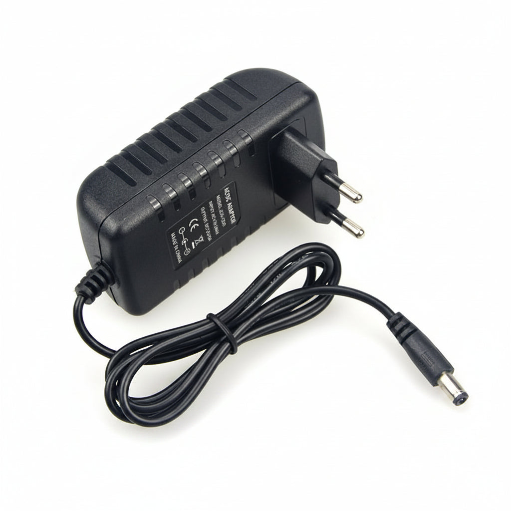 21V Li-Ion Battery Charger for Power Tools Battery Charger for Household Electronic Appliances Adapter Power Cord Monitor Power Adapter, Black