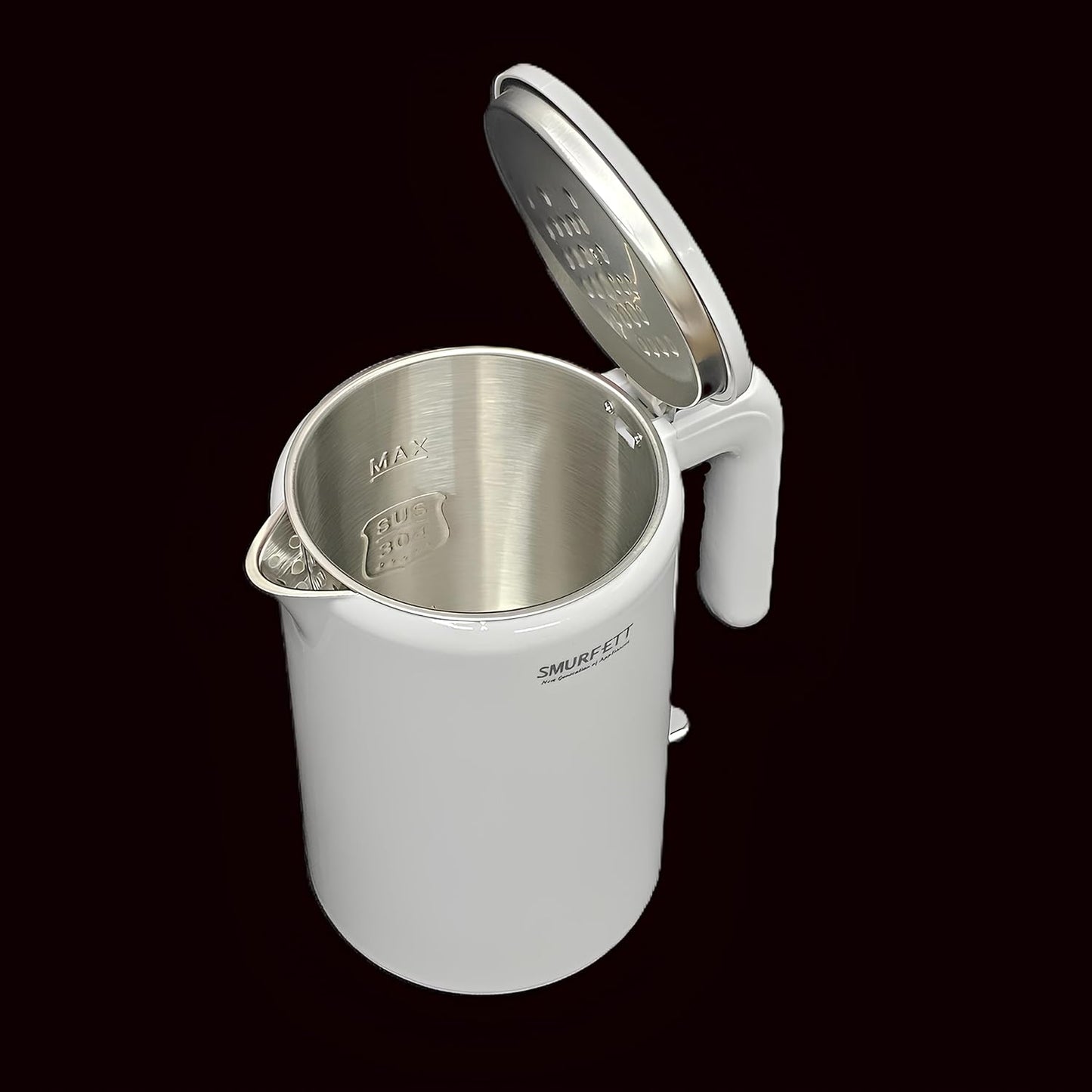 Electric Kettle HAERS Thermosteel Carafe 24 Hours Hot and Cold, 2000 ml, Silver | Rust Proof | Double Walled | Easy to Carry | Food Grade | Tea | Coffee | Juice , 1.7Litre)