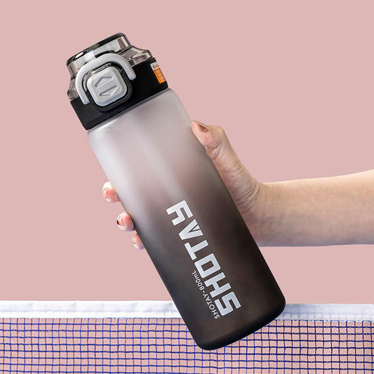 SHOTAY Matte Gradient Dual-Drink Sports Water Bottle ST 7259- 800ML