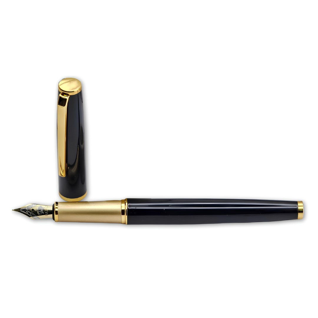 PAILI Premium Matte Finish Fountain Pen – Brushed Champagne Gold Grip (Available in Multiple Colors)