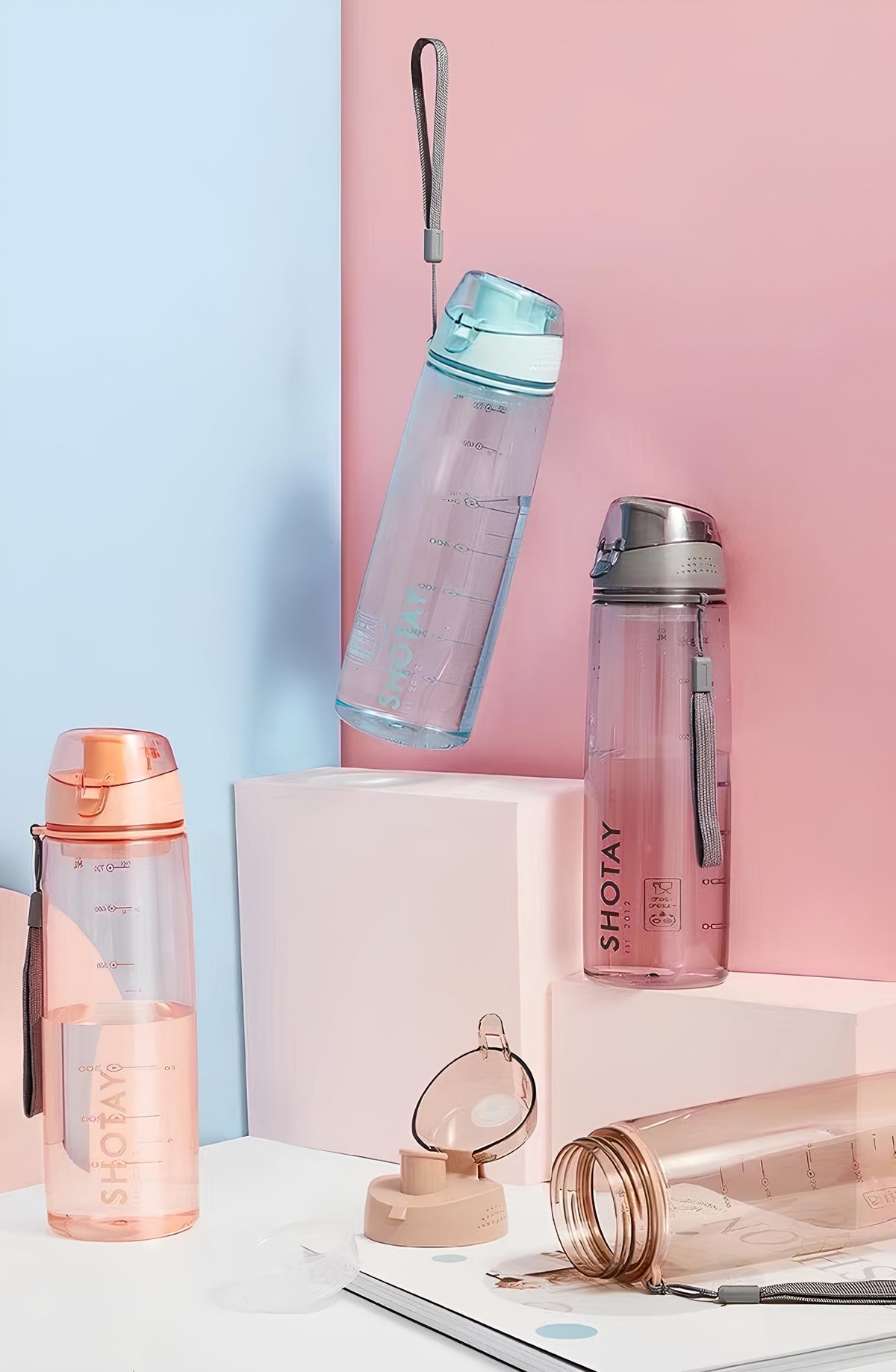 SHOTAY Flip-Top Bottle For Gym, Office ST 6900- 820ML