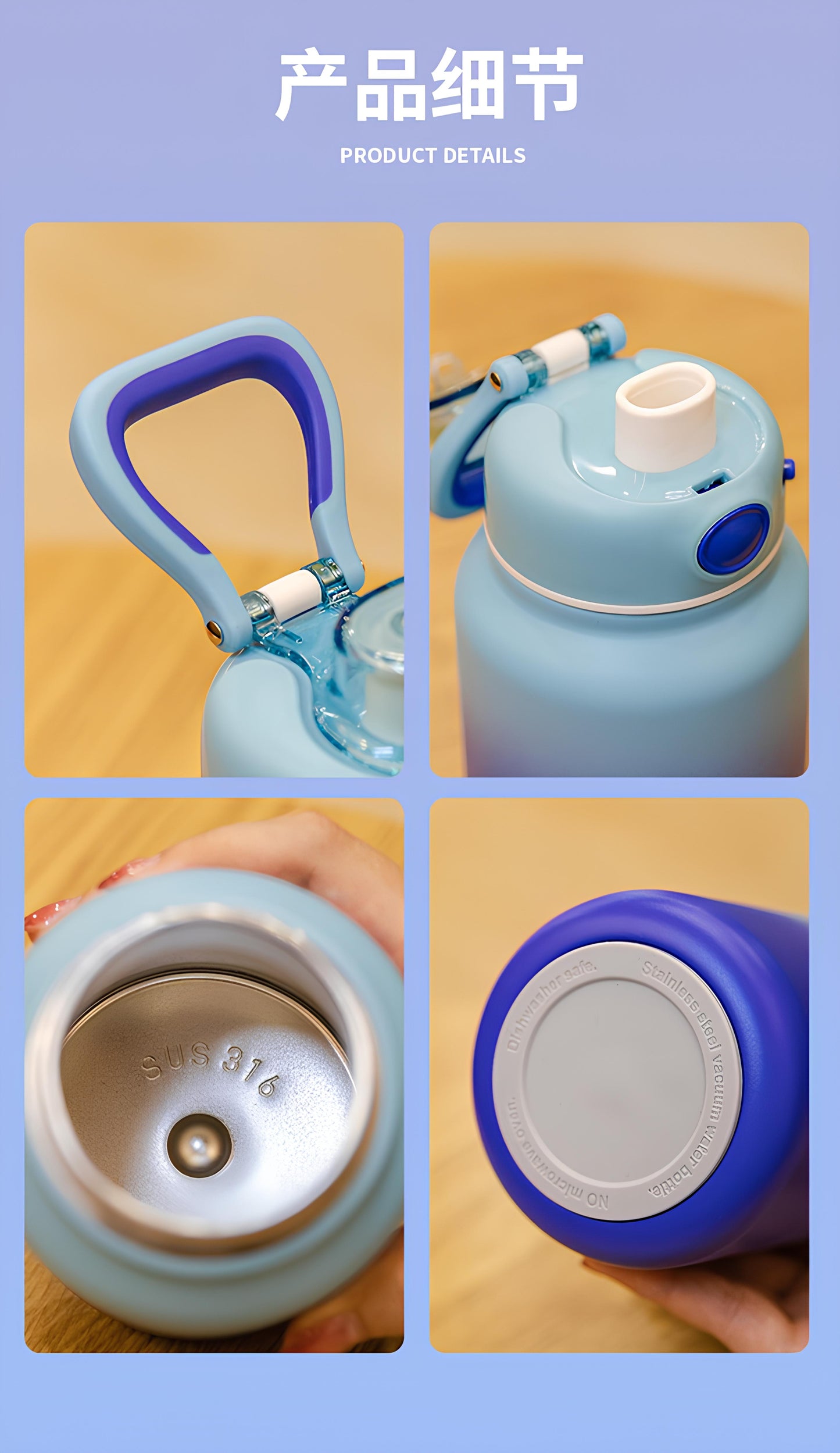 Dodge Insulated Stainless Steel Water Bottle – 750ml | SS316 | Hot & Cold | BPA-Free