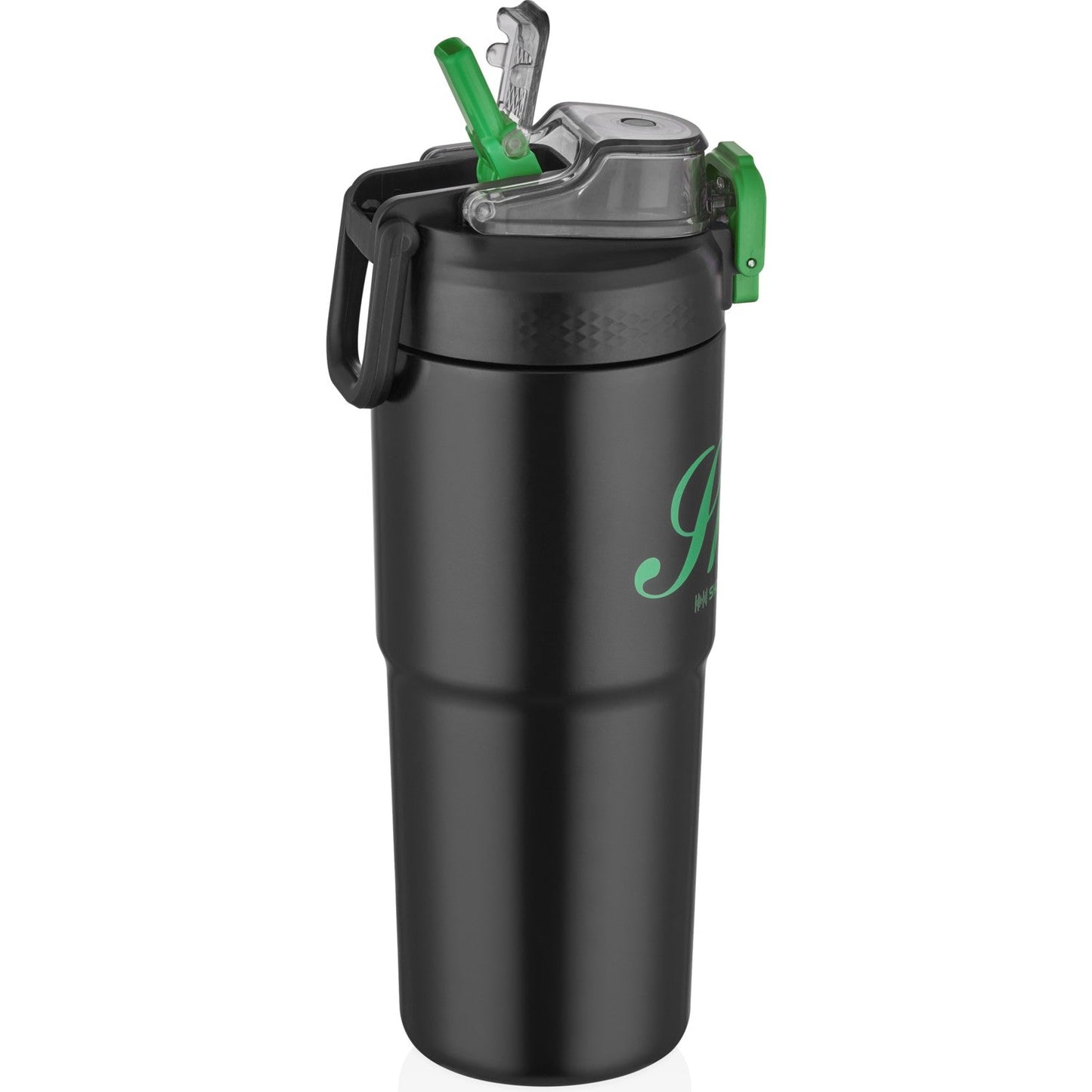 SHOTAY Premium Matte Sport Tumbler with Pop-Up Straw