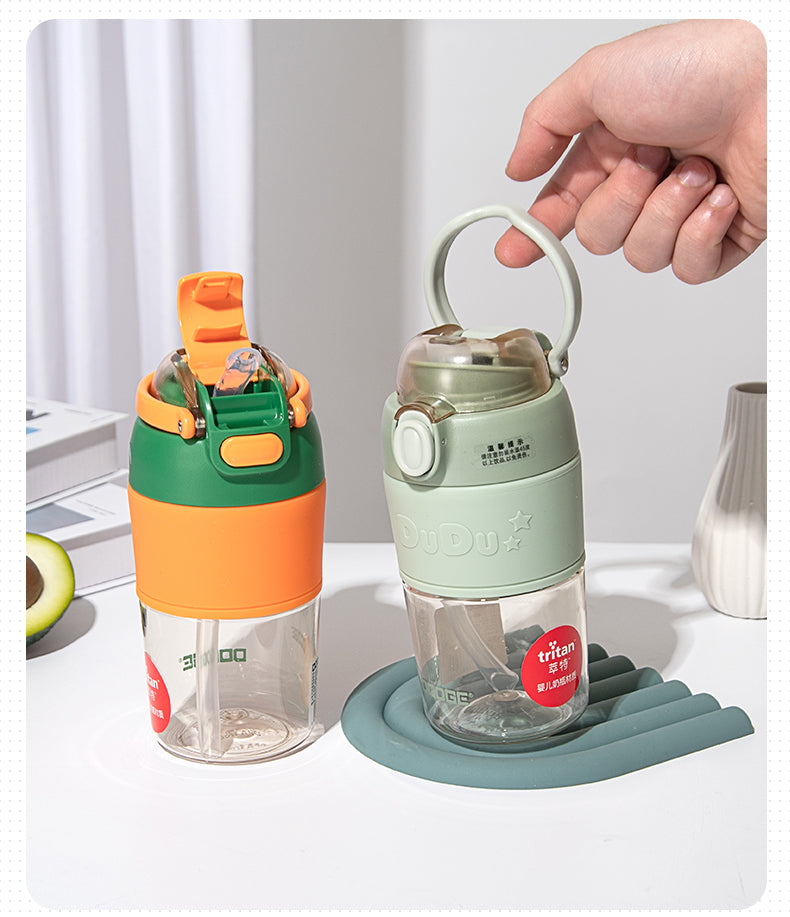 Dodge Tritan Water Bottle with Sipper & Spout –500ml