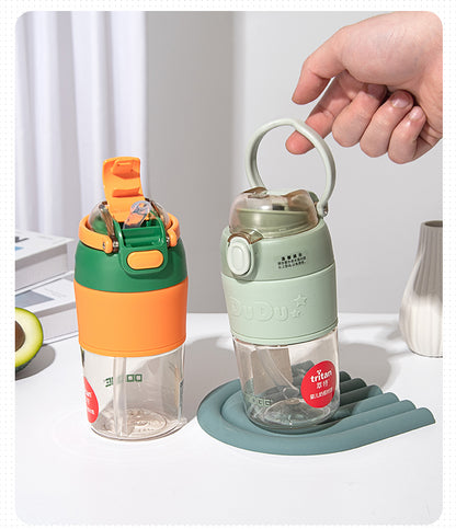 Dodge Tritan Water Bottle with Sipper & Spout –500ml
