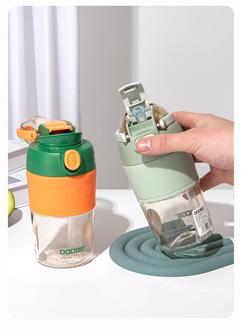Dodge Tritan Water Bottle with Sipper & Spout –500ml