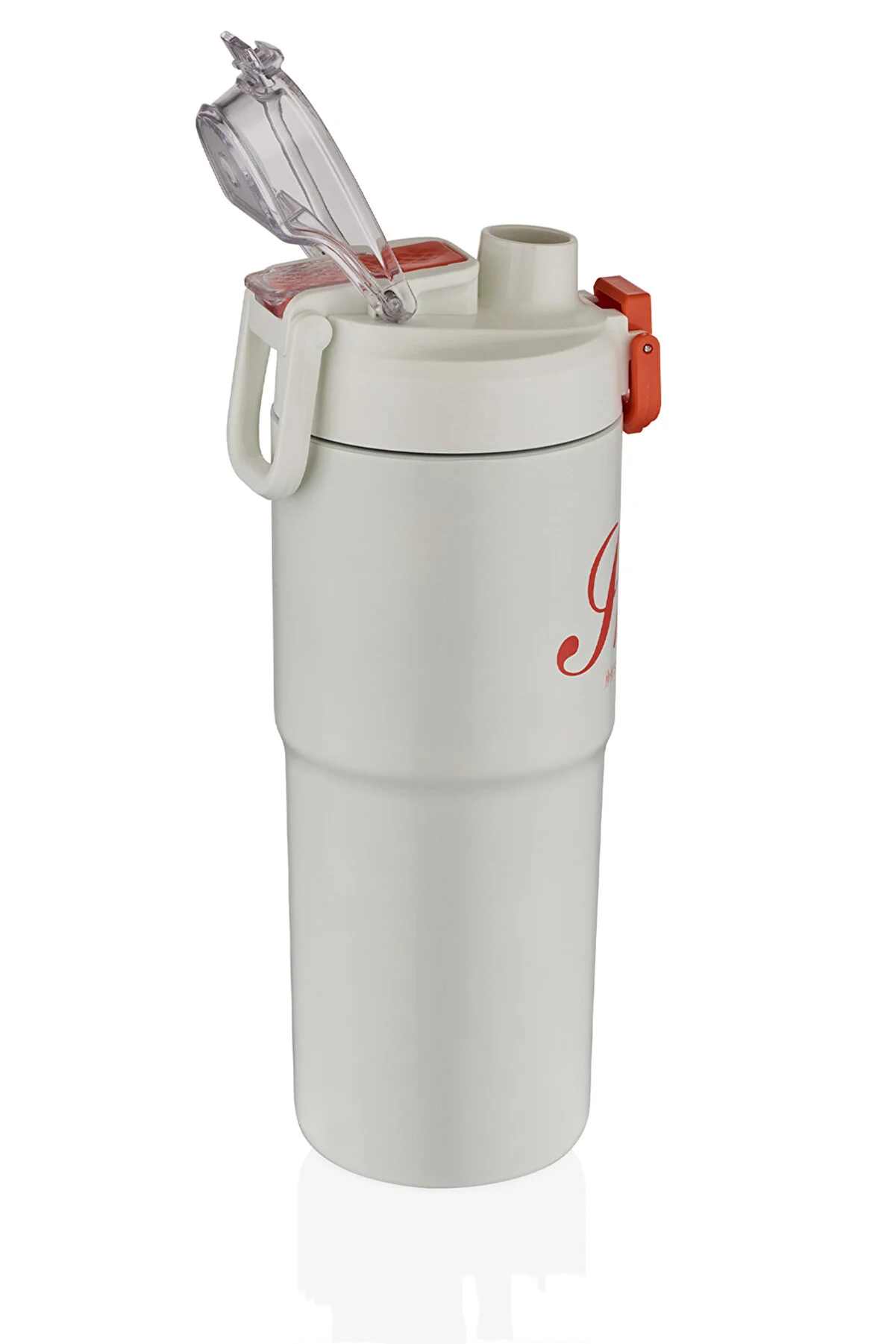 SHOTAY Premium Matte Sport Tumbler with Pop-Up Straw