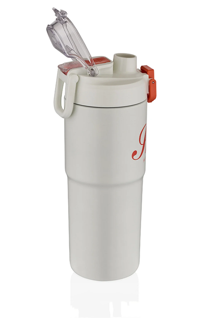 SHOTAY Premium Matte Sport Tumbler with Pop-Up Straw