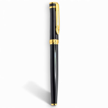 PAILI Premium Executive Fountain Pen – Classic Black & Gold Design, Medium Nib for Smooth Writing