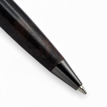 Sophisticated Dark Wood & Gunmetal Executive Pen