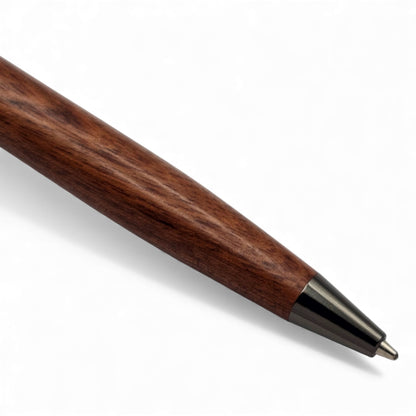 PAILI Sophisticated Dark Wood & Gunmetal Executive Pen