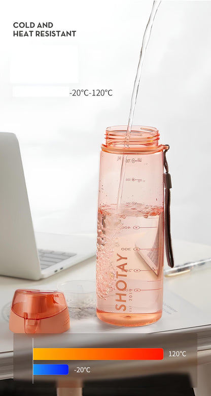 SHOTAY Flip-Top Bottle For Gym, Office ST 6900- 820ML