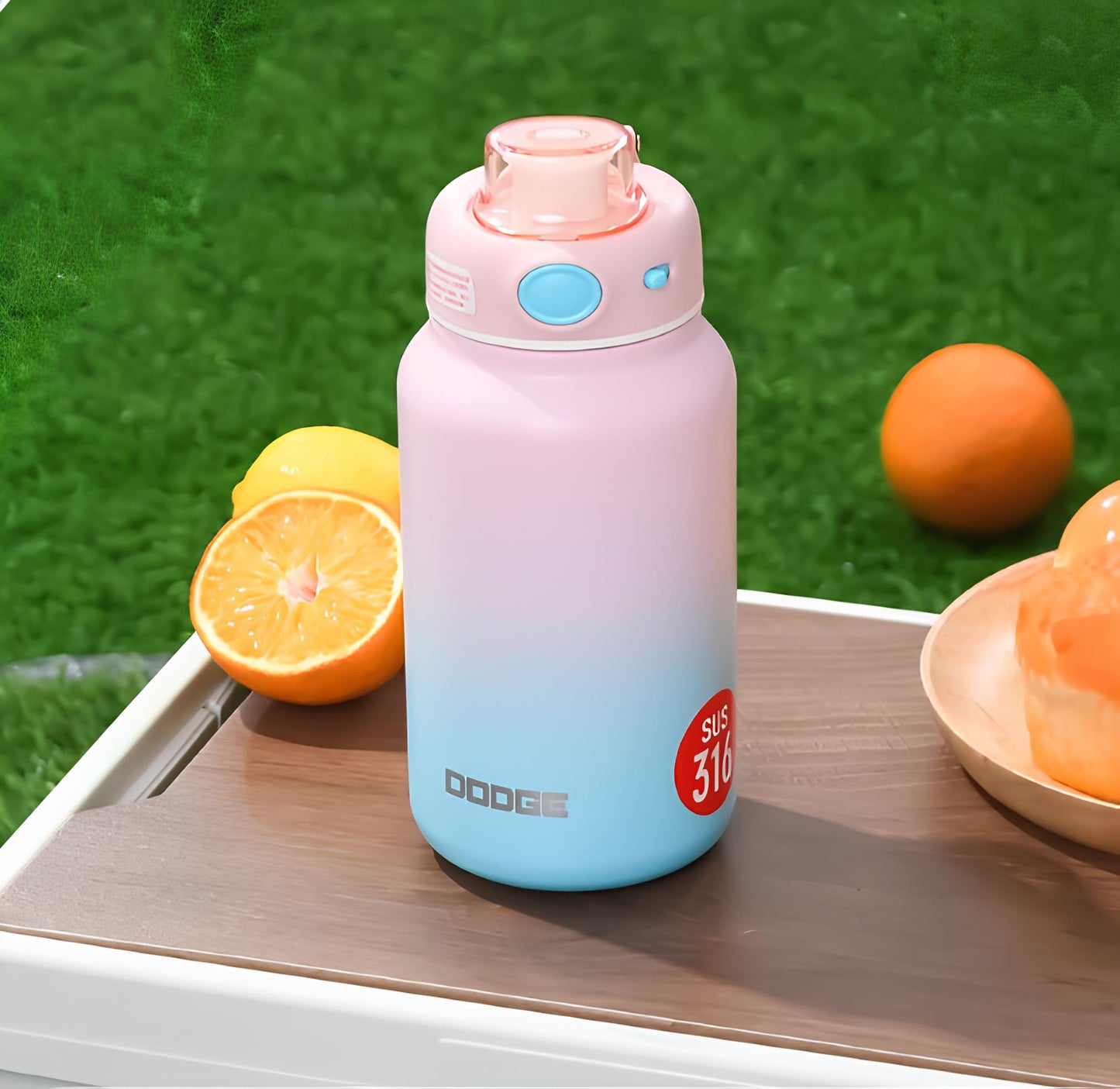 Dodge Insulated Stainless Steel Water Bottle – 750ml | SS316 | Hot & Cold | BPA-Free