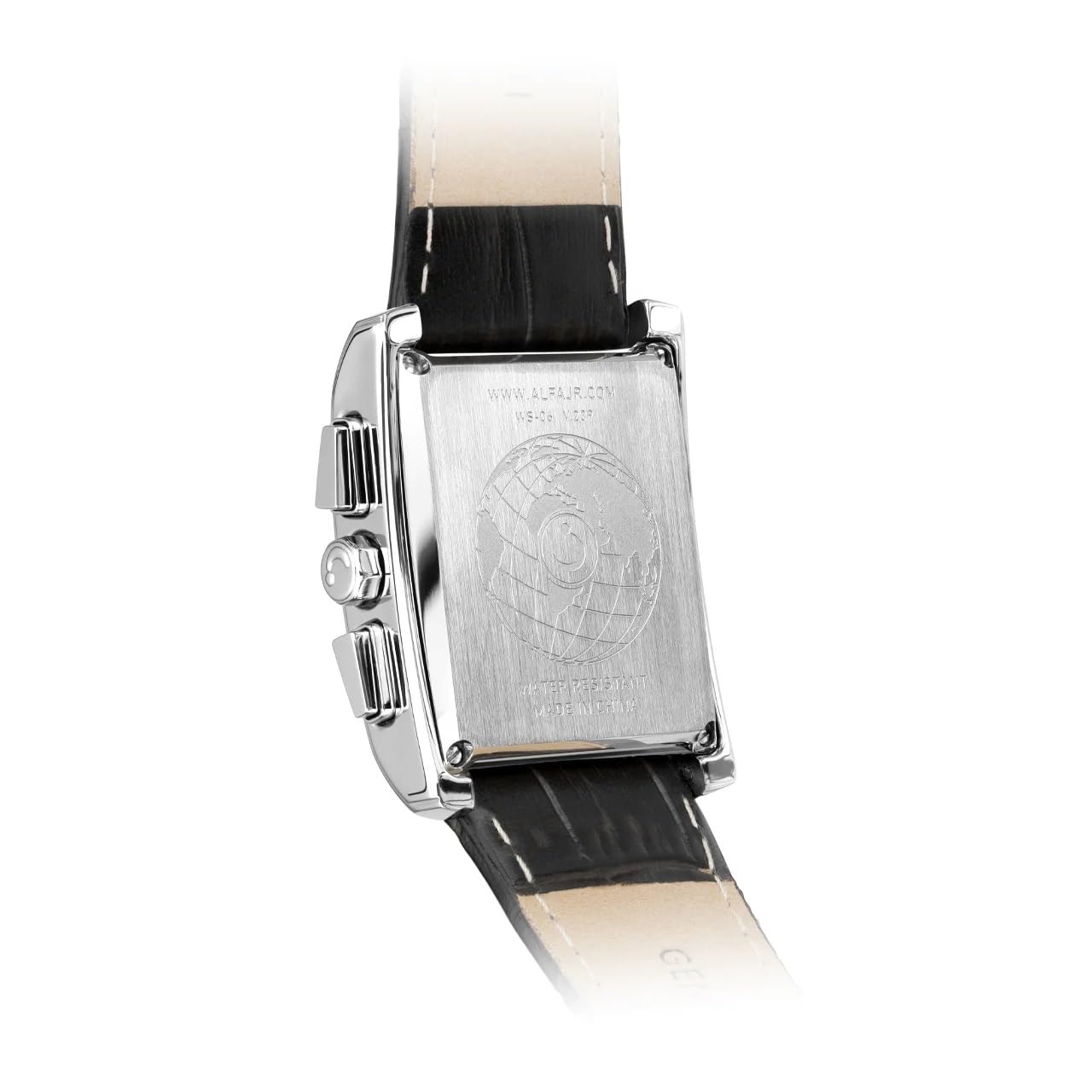 ALFAJR Watch, New WS 06L Black Strap