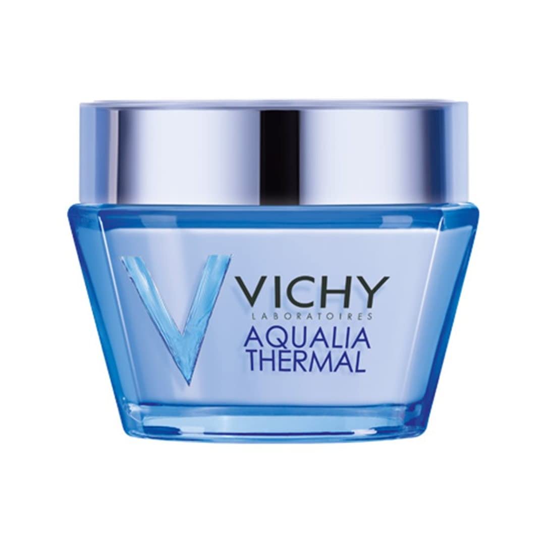 Vichy Aqualia Thermal Rich Cream 48 Hour Facial Moisturizer with Hyaluronic Acid for Dry Skin, 1.69 Fl. Oz. (Packaging may vary)