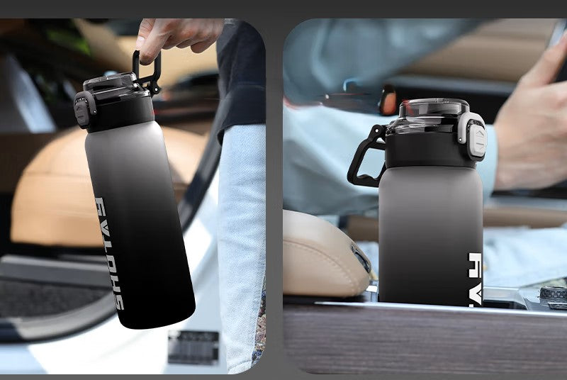 SHOTAY Matte Gradient Dual-Drink Sports Water Bottle ST 7259- 800ML