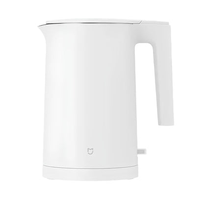 Electric Kettle, Black, Stainless Steel, 2 Litre Capacity, 1600W, Auto Cut-Off, 360 Degree Rotating Base, Safety Lock Lid (White,Black,Off White)
