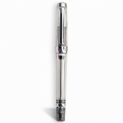 THE VENTI Fountain Pen – Acrylic VAC Filler, Schmidt Nib (Fine),Vaccum Filling Pen, Best Pen Gift Set for Men & Women, Professional, Executive, Office, Nice Pens,Return Gift (F013-White)