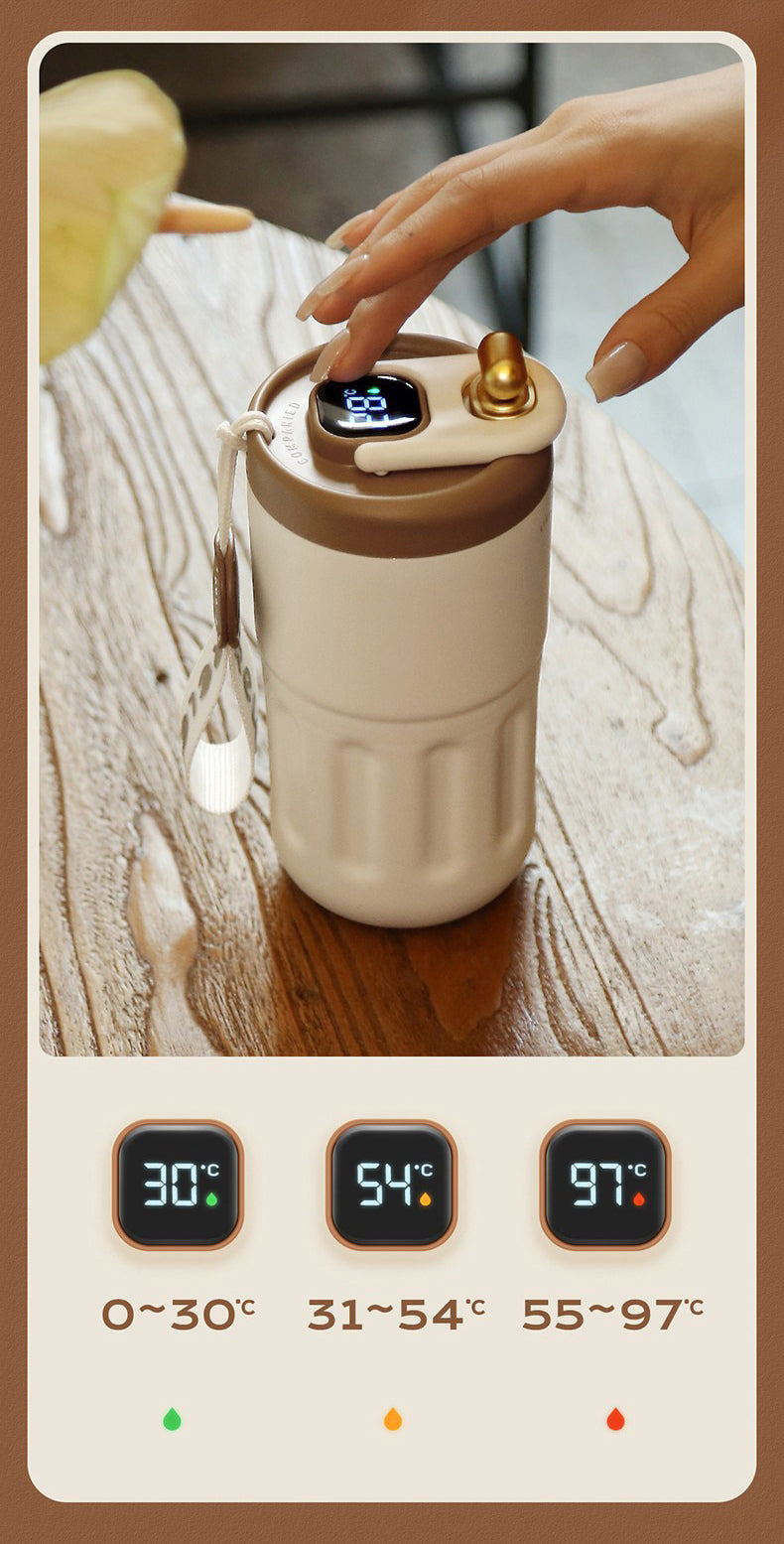 Relea "Live Well" Smart Temperature Display Coffee Cup