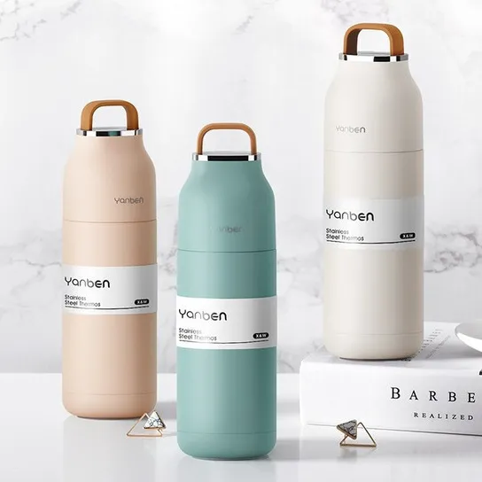 Premium Portable Stainless Steel Vacuum Thermos