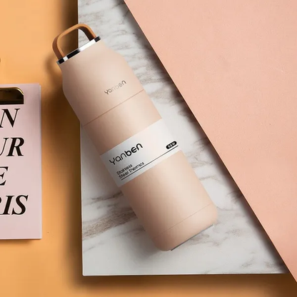 Premium Portable Stainless Steel Vacuum Thermos