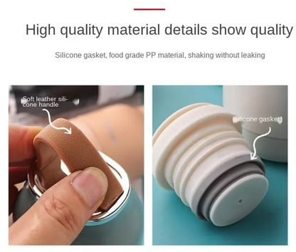 Premium Portable Stainless Steel Vacuum Thermos