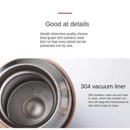 Premium Portable Stainless Steel Vacuum Thermos