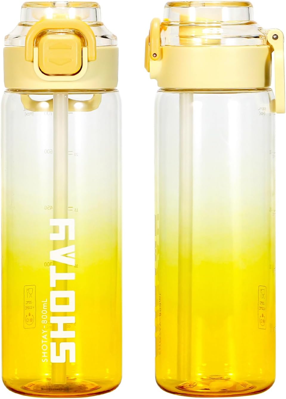 SHOTAY Gradient Dual-Drink Sports Water Bottle (800ml)ST 7256