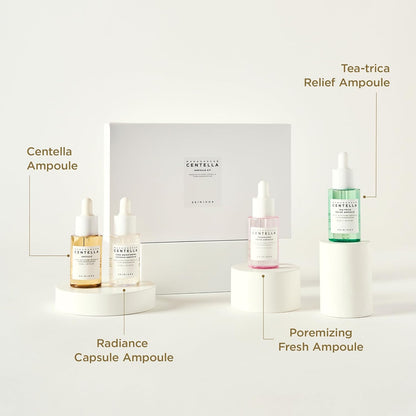 SKIN1004 Madagascar Centella Ampoule Kit | Soothing Serum Set, 120 ml