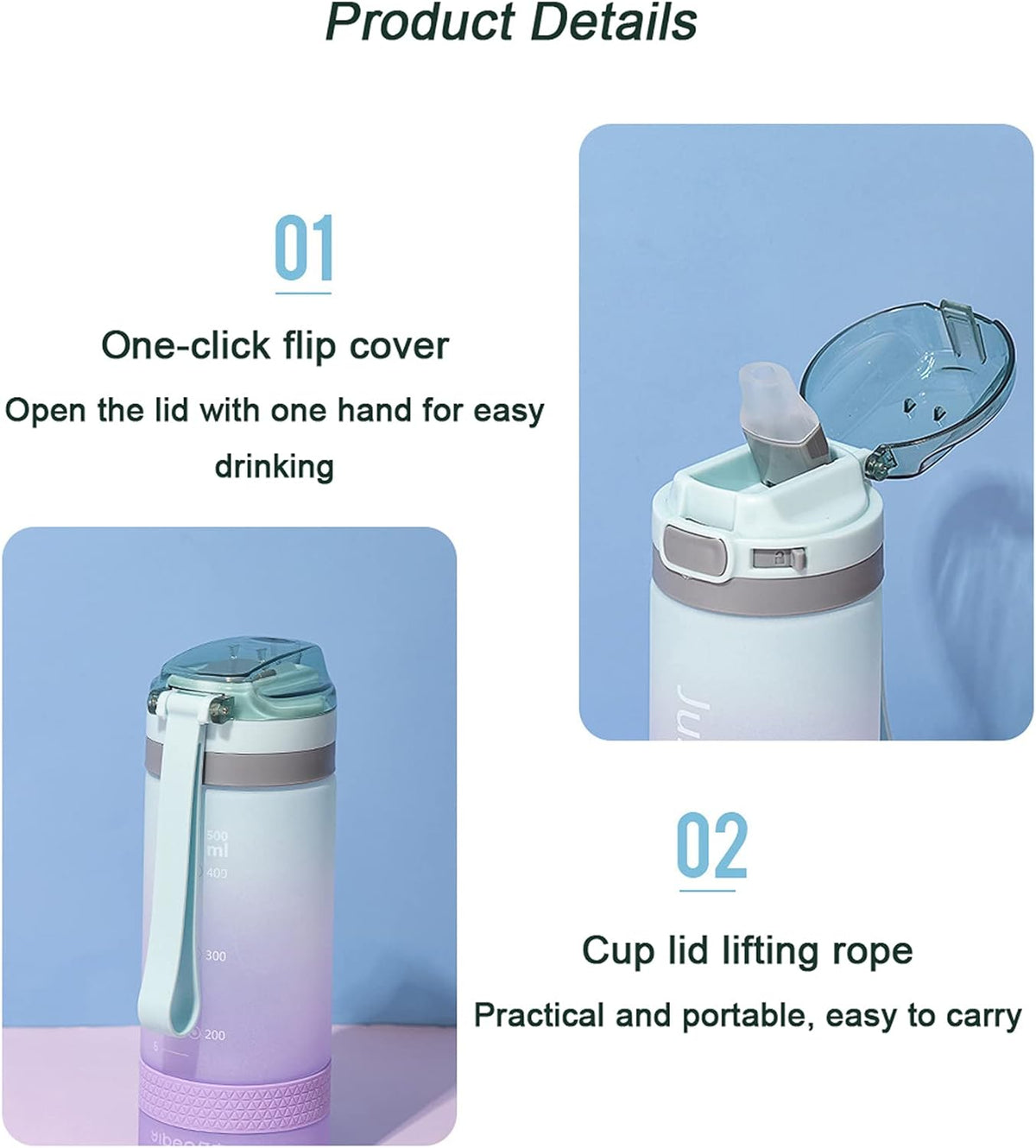 Yiben Sipper Bottle 500ML