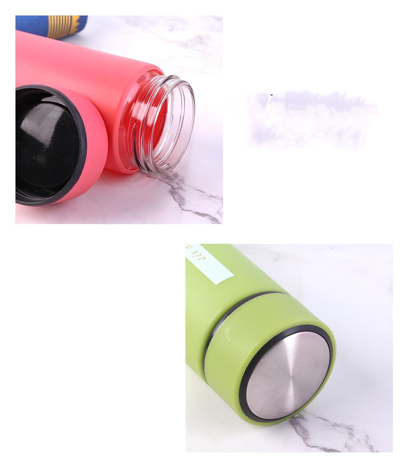 Venti Flower Water Bottle for Kids – Cute and Stylish Water Bottle with Anti-Leak Proof Cap, School Water Bottle for Kids, Boys and Girls (Pack of 2)(Random Colour Will be Shipped)
