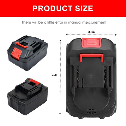 21V/48Vf Lithium-Ion Battery with Charger | Max Power Link System | Rechargeable Battery Pack for Cordless Power Tools – 12000mAh Li-ion | Power Share Compatible