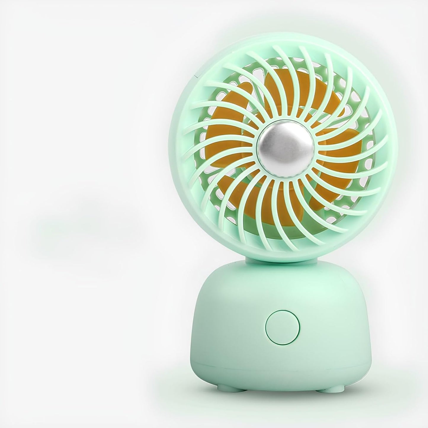 USB Rechargeable Mini Portable Hand Fan With Noise Cancelling Design Battery Operated Personal Fan for Women,Office,Travel,Mini USB Desk Fan for Home,Kitchen,Dining Room (XY-K57, 7 cm Diameter)
