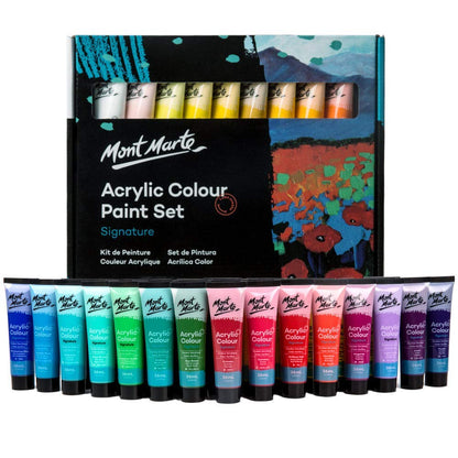 Mont Marte Acrylic Paint Set 36Pcs 36ML