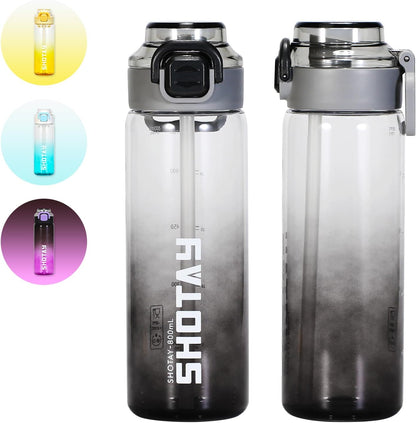 SHOTAY Gradient Dual-Drink Sports Water Bottle (800ml)ST 7256