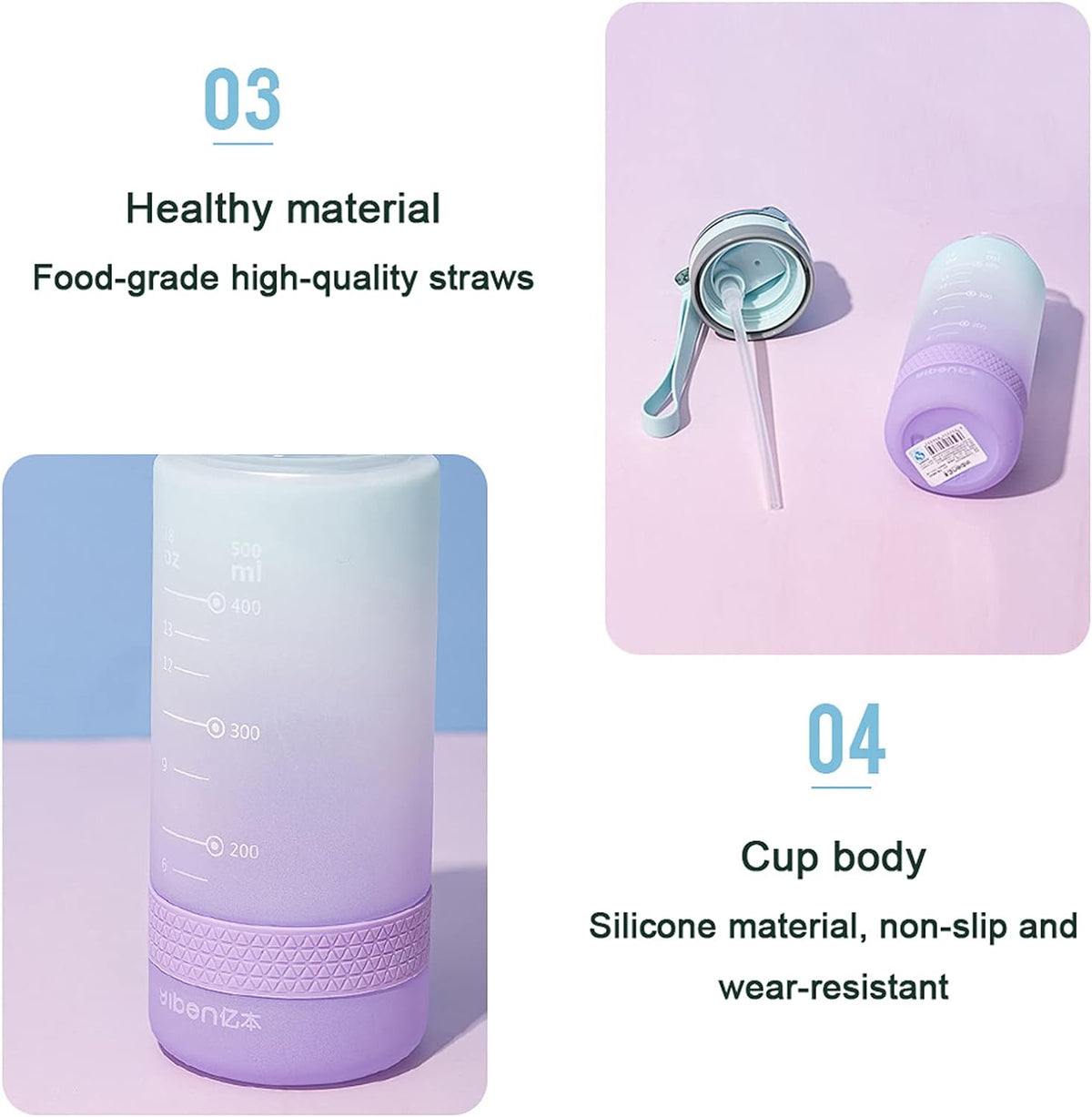 Yiben Sipper Bottle 500ML