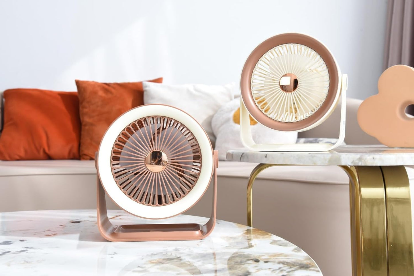 USB Rechargeable Mini Portable Hand Fan With Noise Cancelling Design Battery Operated Personal Fan for Women,Office,Travel,Mini USB Desk Fan for Home...