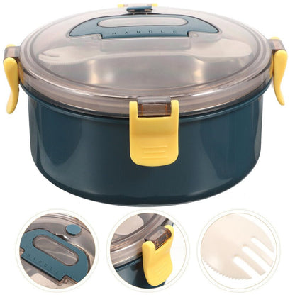Thermal Stainless Steel 1000 ml Insulation Brunch Munch Box Tableware Set Portable Lunch Containers for Kid Adult Student Children Keep Food (800ML, Pink,Blue,Sky Blue)
