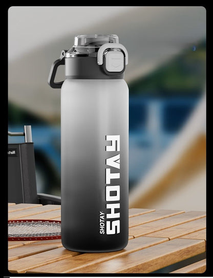 SHOTAY Matte Gradient Dual-Drink Sports Water Bottle ST 7259- 800ML