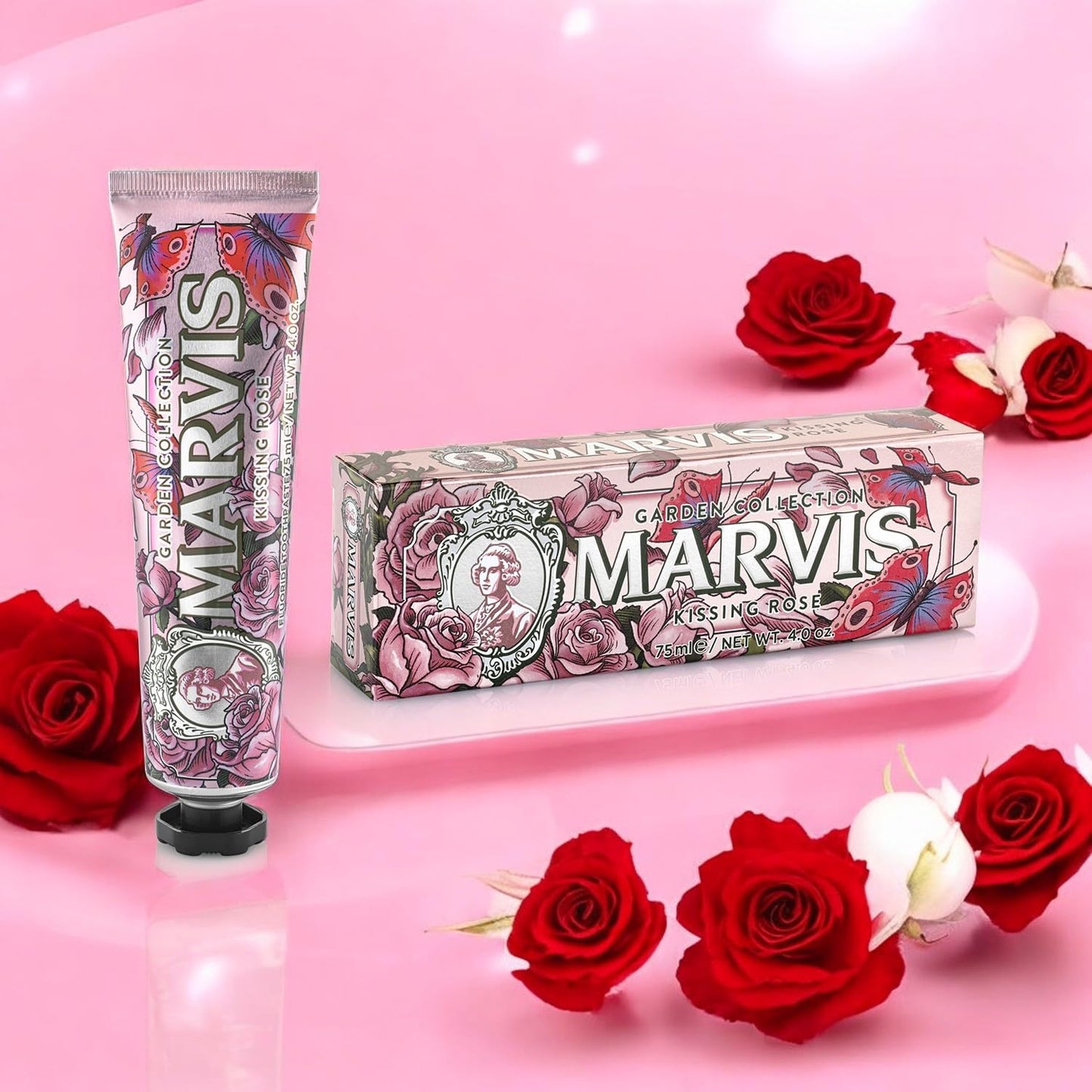 Marvis Kissing Rose Limited Edition Toothpaste - 75 ML