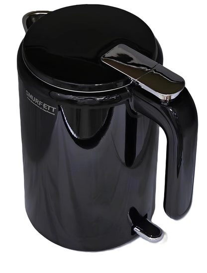 Electric Kettle HAERS Thermosteel Carafe 24 Hours Hot and Cold, 2000 ml, Silver | Rust Proof | Double Walled | Easy to Carry | Food Grade | Tea | Coffee | Juice , 1.7Litre)