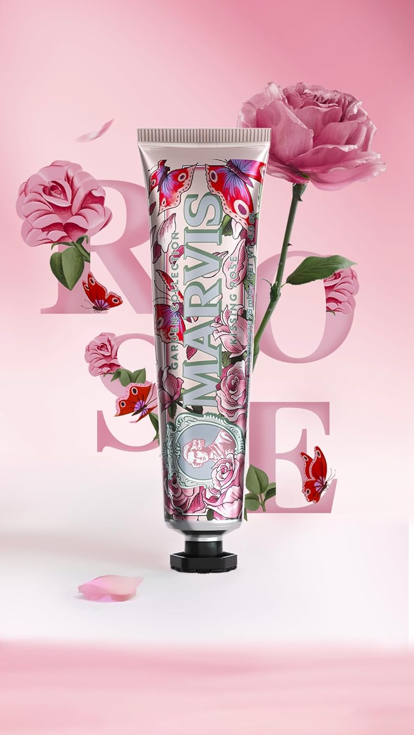 Marvis Kissing Rose Limited Edition Toothpaste - 75 ML