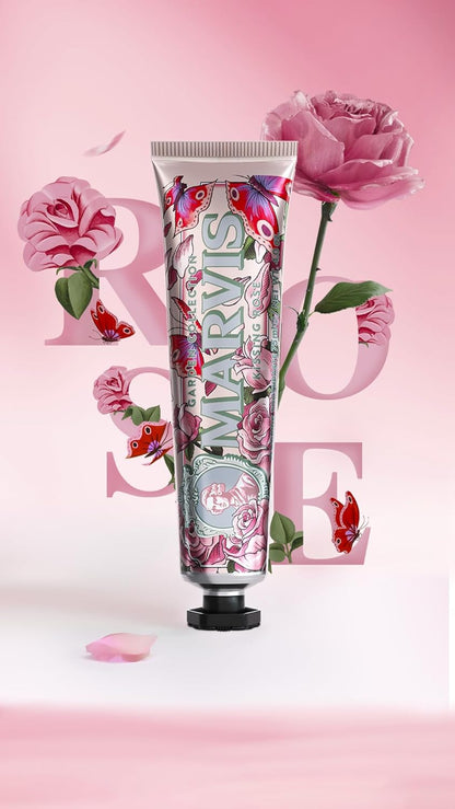 Marvis Kissing Rose Limited Edition Toothpaste - 75 ML