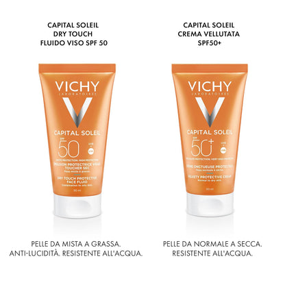 Vichy Ideal Soliel Spf 50 Mattifying Face Fluid Dry Touch 50ml