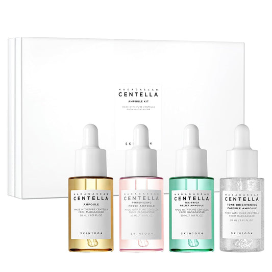 SKIN1004 Madagascar Centella Ampoule Kit | Soothing Serum Set, 120 ml