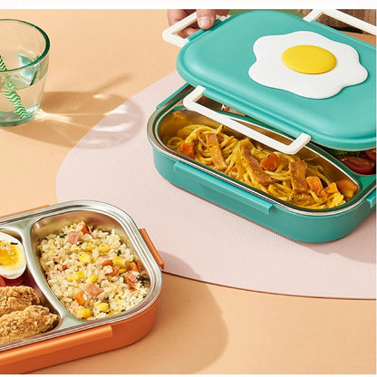| Lunch Box for Office | Lunch Box for School | Ideal for 12+Year Teenagers |1200ML|Stainless Steel|