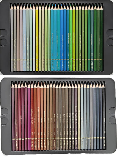 Corot Premium Coloured Pencils, 240 Pieces, Professional Art Set with Rich Vibrant Colours (Tin Box, 240Pcs)