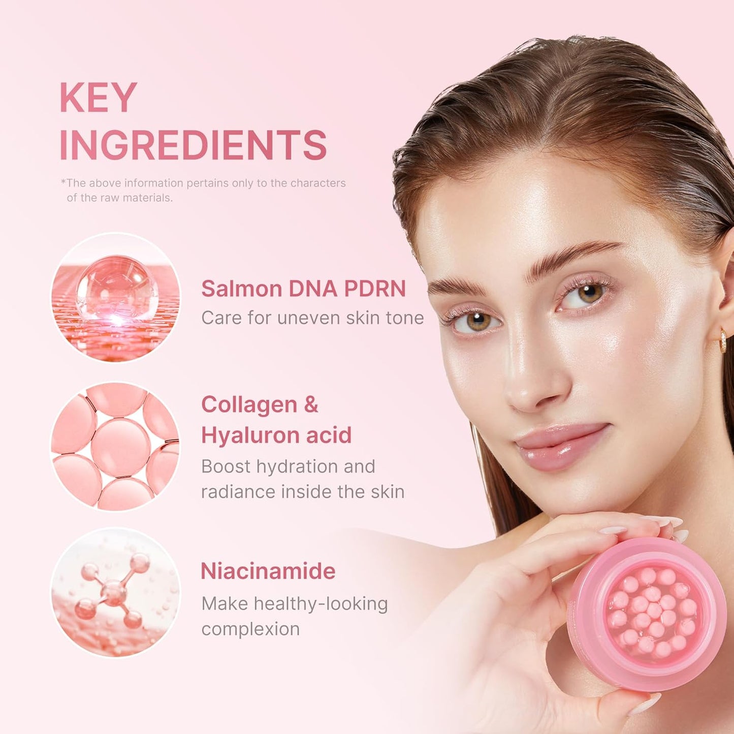 medicube Salmon DNA PDRN Pink Collagen Capsule Cream, Face Moisturizer | Lightweight Moisturizing Cream | PDRN, Niacinamide for Uneven Skin Tone, Glow hydration | Korean Skin Care 1.94 oz